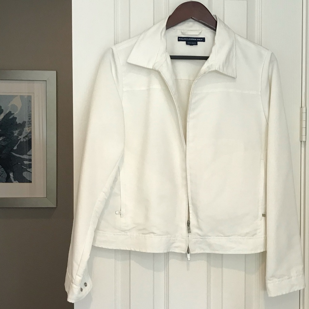 Preloved Classic Ralph Lauren Golf White Jacket L
